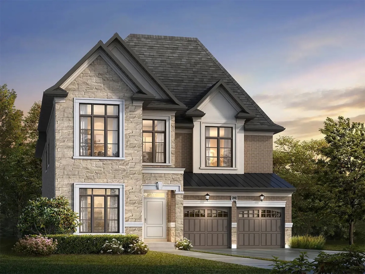 Bridgelands townhomes rendering, North Vaughan